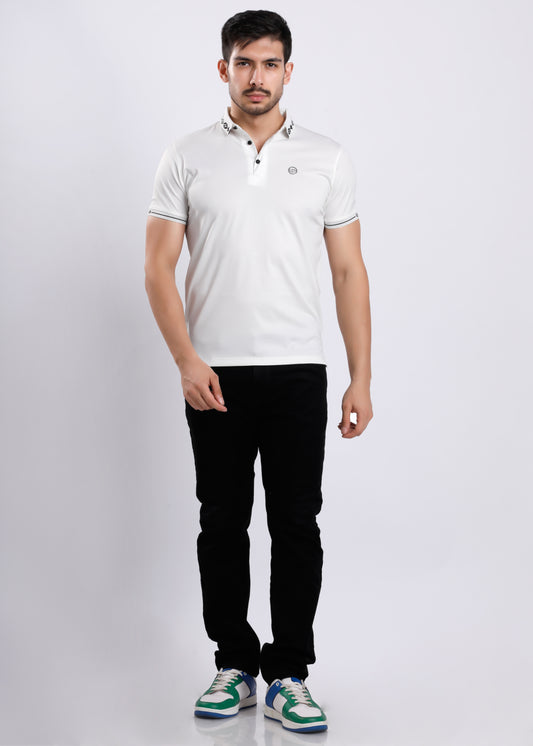 LYCRA WHITE T-SHIRT C252-3